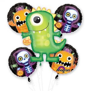 Boo Crew Halloween Mylar Balloon Bouquet