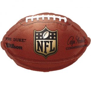 18" NFL® Logo - Football Jr. Shape  - Foil Balloon