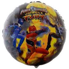18" Power Rangers - Jungle Fury - All Occasion - Foil Balloon