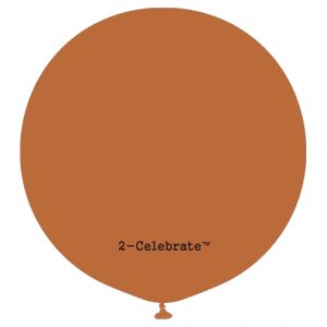 Caramel Mocha Latex Balloon - 2-Celebrate
