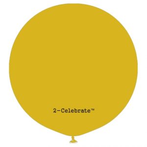 Mustard Latex Balloon - 2-Celebrate