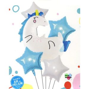 Playful Unicorn Balloon Bouquet